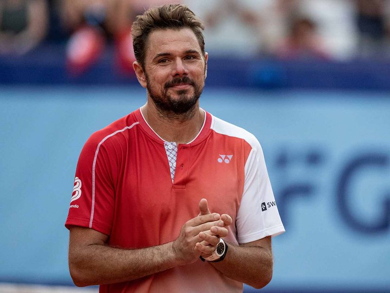 Wawrinka bids farewell to Gstaad, receives special ceremony (Credit: ATP)