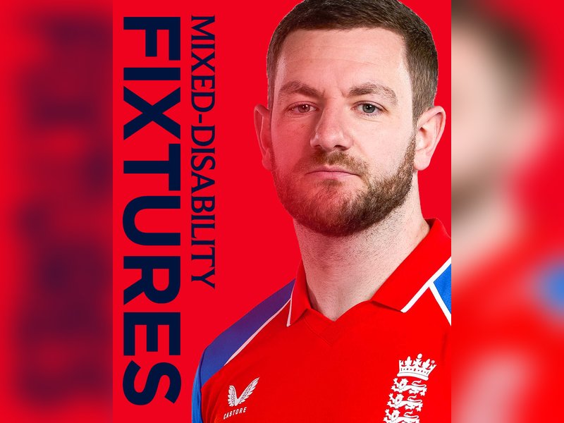India and England Mixed Disability Cricket teams to end 7-match T20I series at Lord's in August 19. Photo credit: England Cricket/X
