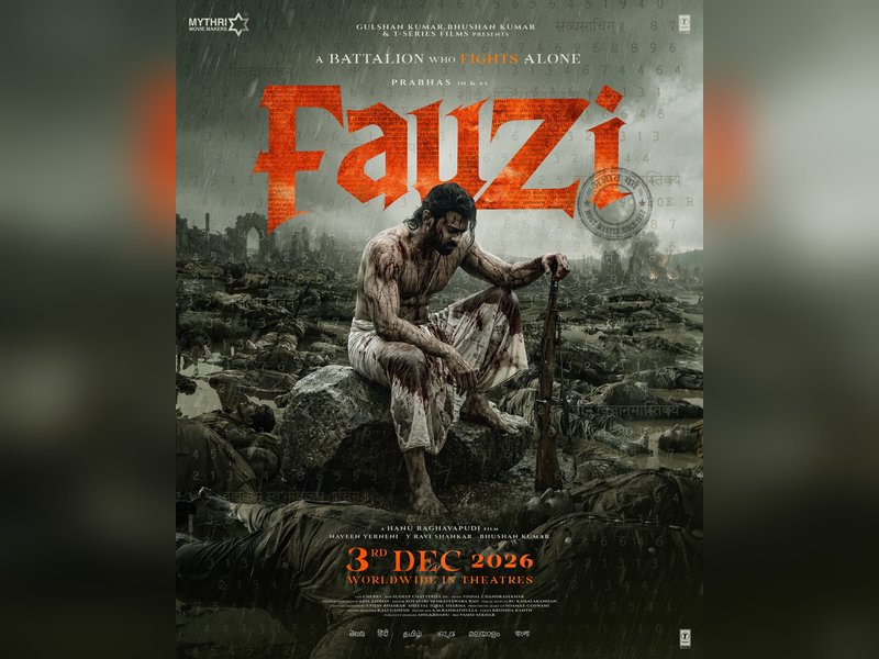 Prabhas-starrer 'Fauzi' to hit screens on December 3 (Photo Credit: Hanu Raghavapudi/Instagram)