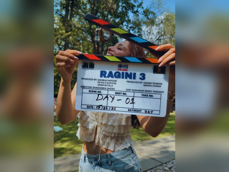 Tamannaah Bhatia kickstarts shooting for Ragini 3 in London, shares pic with clapboard 