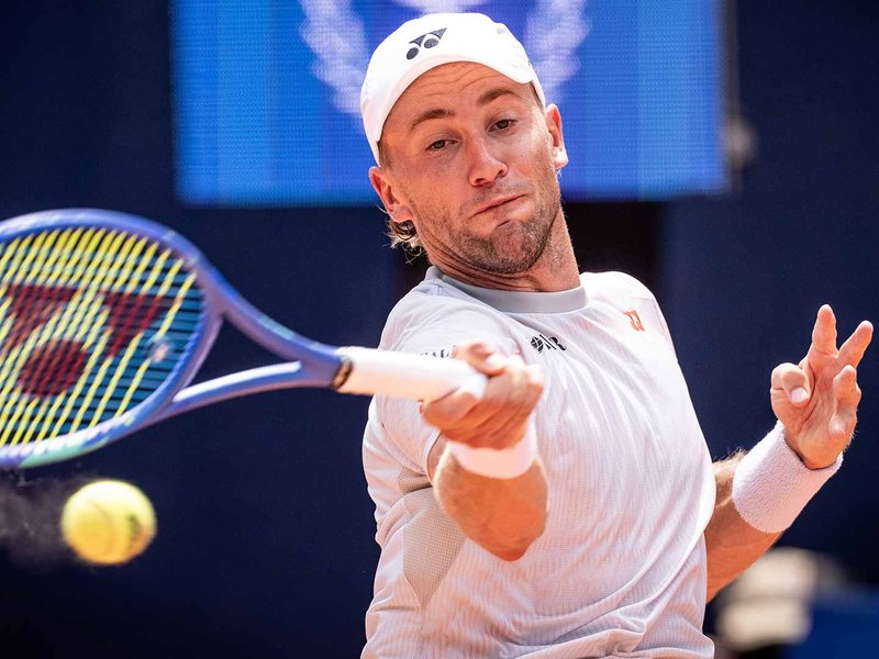 Casper Ruud survives a scare, comes back to beat Jaime Faria, reaches quarterfinals of the Swiss Open 2026 in Gstaad, Switzerland, on Thursday. Photo credit: ATP Tour