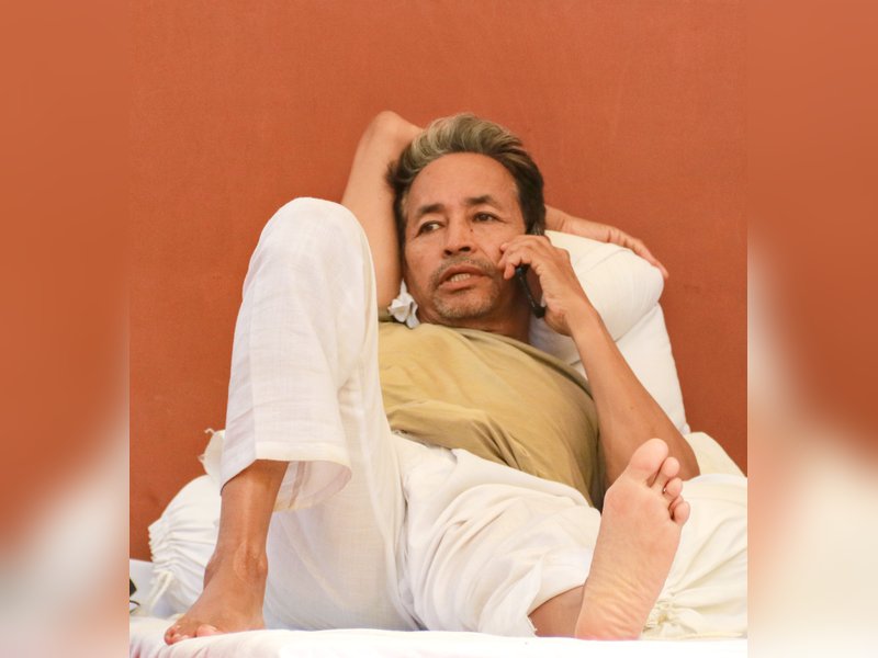New Delhi: Activist Sonam Wangchuk during the 19th day of his indefinite hunger strike at the Cockroach Janta Party (CJP) protest site at Jantar Mantar in New Delhi on Thursday, July 16, 2026. Wangchuk is protesting against alleged irregularities in the NEET examination and demanding the resignation of Union Education Minister Dharmendra Pradhan. (Photo: IANS/Qamar Sibtain)