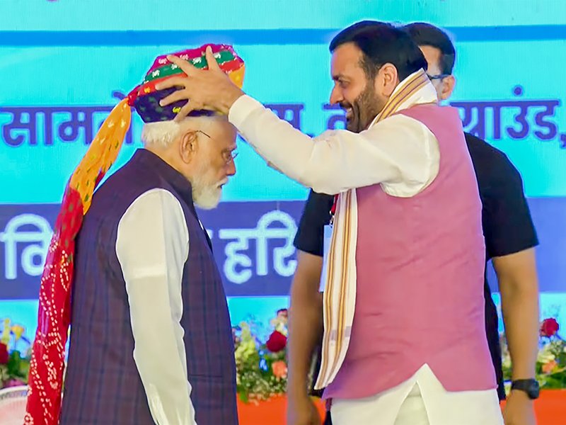 'विकास की नई पटरी पर चल रहा हरियाणा', जींद में पीएम मोदी ने 14,700 करोड़ की परियोजनाओं का किया उद्घाटन और शिलान्यास