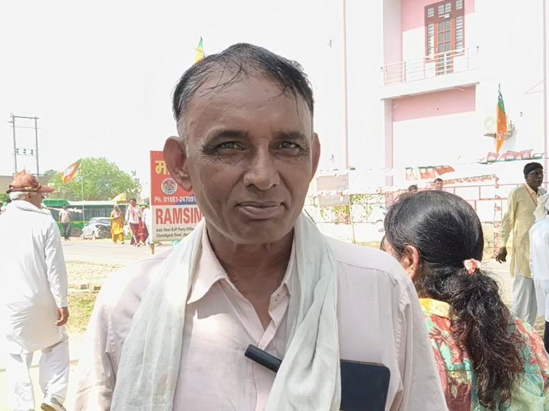 India’s first hydrogen train rolls out from Haryana’s Jind, locals express joy (Photo: IANS)