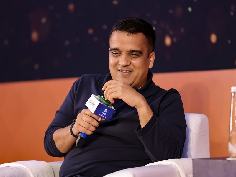 We are giving a global audience in Glasgow a taste of Ahmedabad for 2030 edition: Gujarat Deputy CM Harsh Sanghavi on Tuesday. Photo credit: IANS 