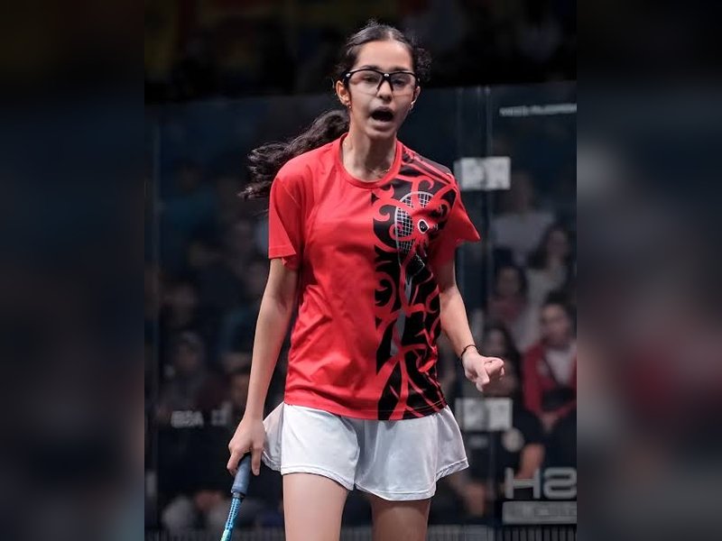 India's Anahat Singh given top billing in World Squash Junior Championships to be played in Ontario, Canada, on Monday. Photo credit: SRFI