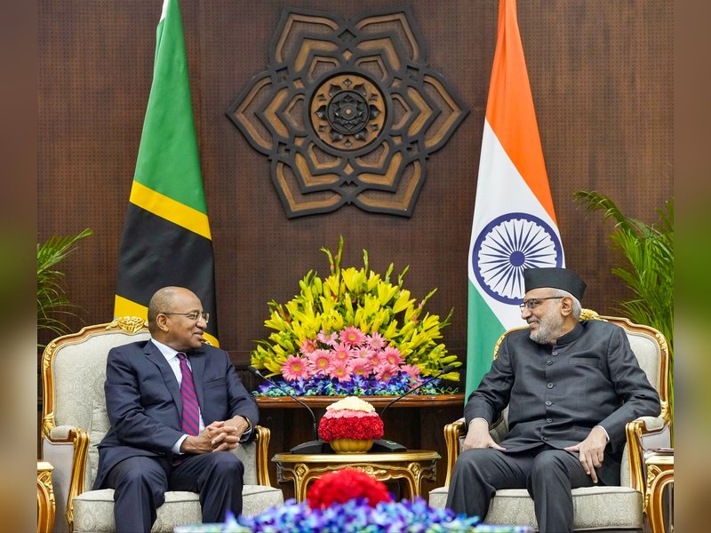 VP Radhakrishnan, Zanzibar President Mwinyi discuss ways to strengthen cooperation