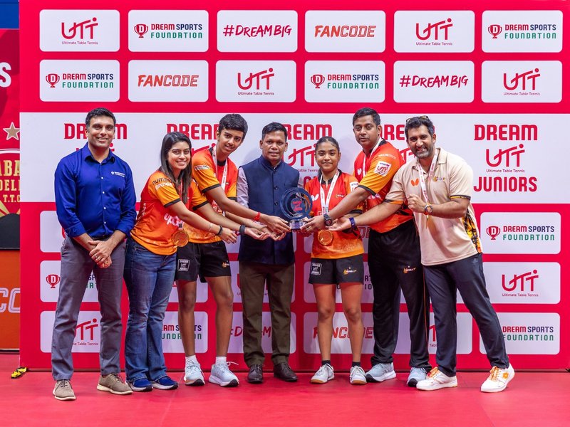 UTT Juniors: Top pick Ahona Ray, Somdev Sengupta lead U Mumba TT to maiden title (Credit: UTT)