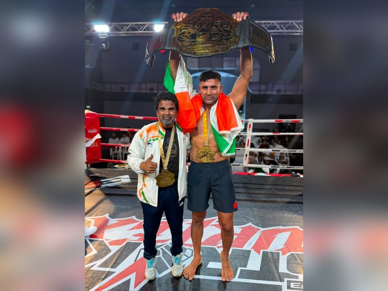 Sangram Singh becomes first Indian to win Asian Championship title after defeating Pakistani fighter Mohammad Abid 