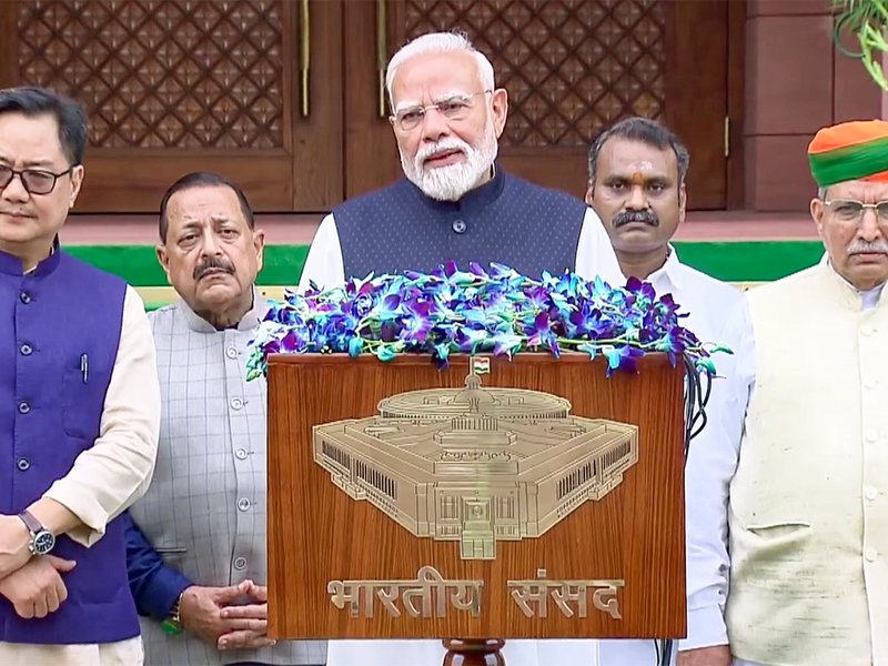 प्रधानमंत्री मोदी बोले- 'जहां तथ्य और तर्क होते हैं, वहां तूफान के लिए जगह नहीं होती'