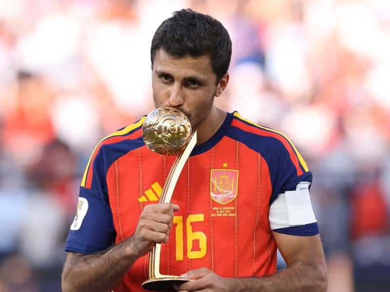 FIFA WC: Spain midfielder Rodri wins Golden Ball 