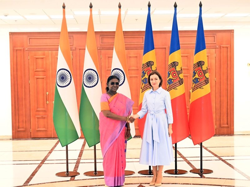 Relations with India rooted in shared values of freedom, dignity: Moldova's President