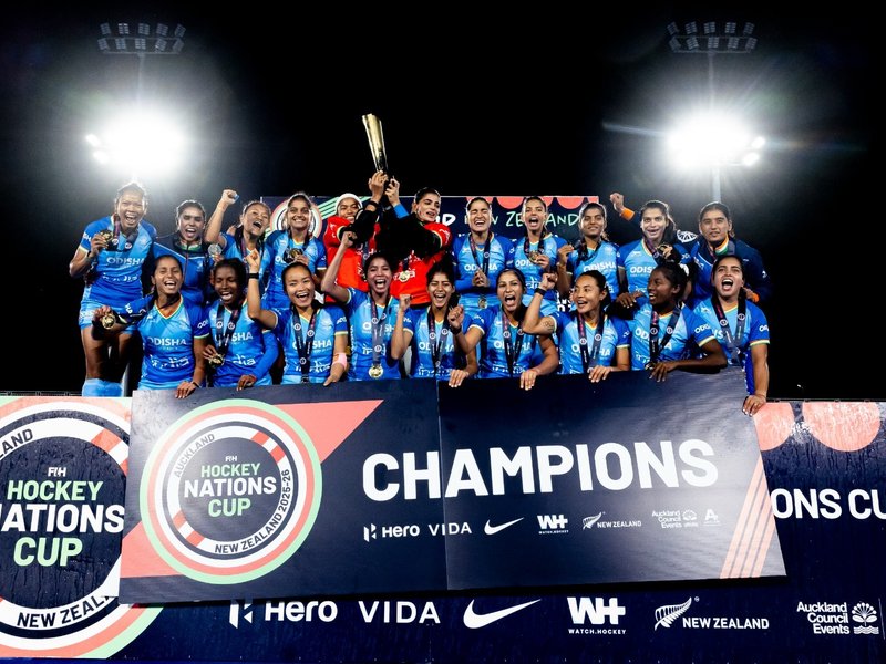Indian women’s hockey team’s road to FIH World Cup 2026 (Credit: Hockey India)