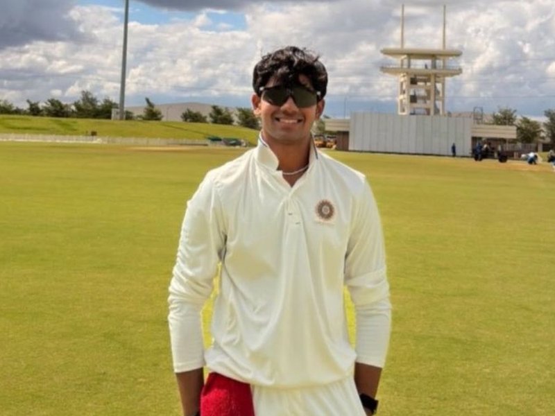 Ojha's century, fifties from Yashbardhan and Manal rescue India U-19 on day one (Credit: BCCI)