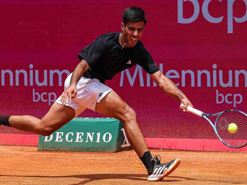 World No. 427 Torres thrills home fans with first ATP win in the 2026 Estoril Open in Estoril, Portugal, on Monday. Photo credit: ATP Tour