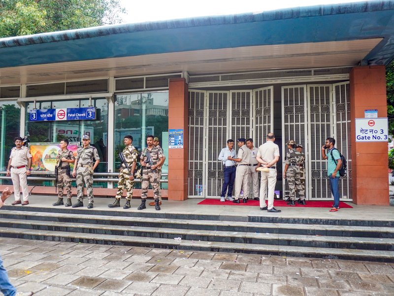 16 Delhi Metro stations closed amid Jantar Mantar protest