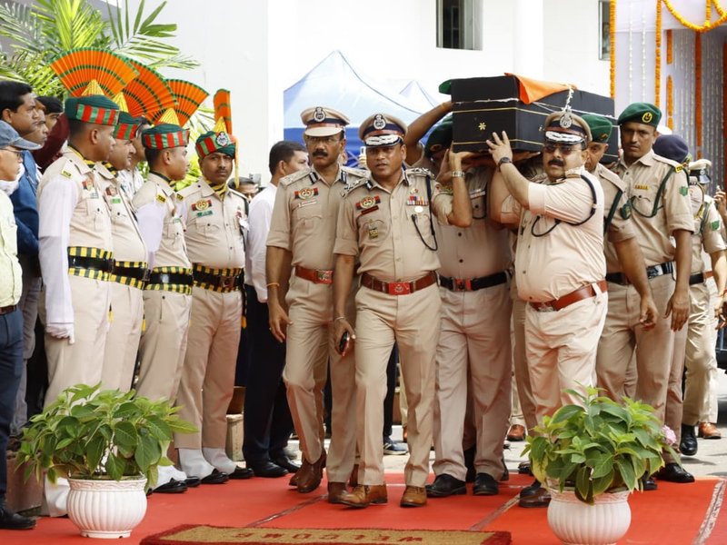 Tripura bids farewell to DGP Anurag; last rites in UP on Wednesday; state observes mourning