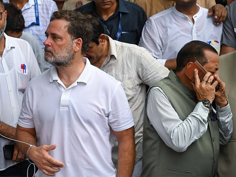 Minister slams Rahul’s ‘flip-flop’ over stir at PM’s house, assures govt’s readiness to debate NEET, other issues