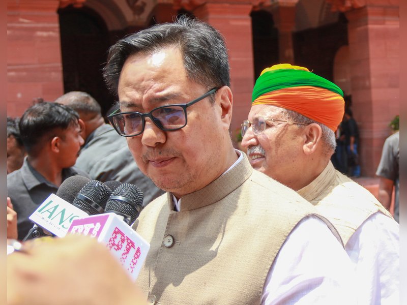 'NEET discussion should be held at the earliest': Kiren Rijiju