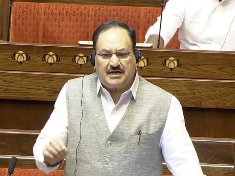 राज्यसभा में बोले जेपी नड्डा, संसद की मर्यादाओं को किया जा रहा है तार-तार 