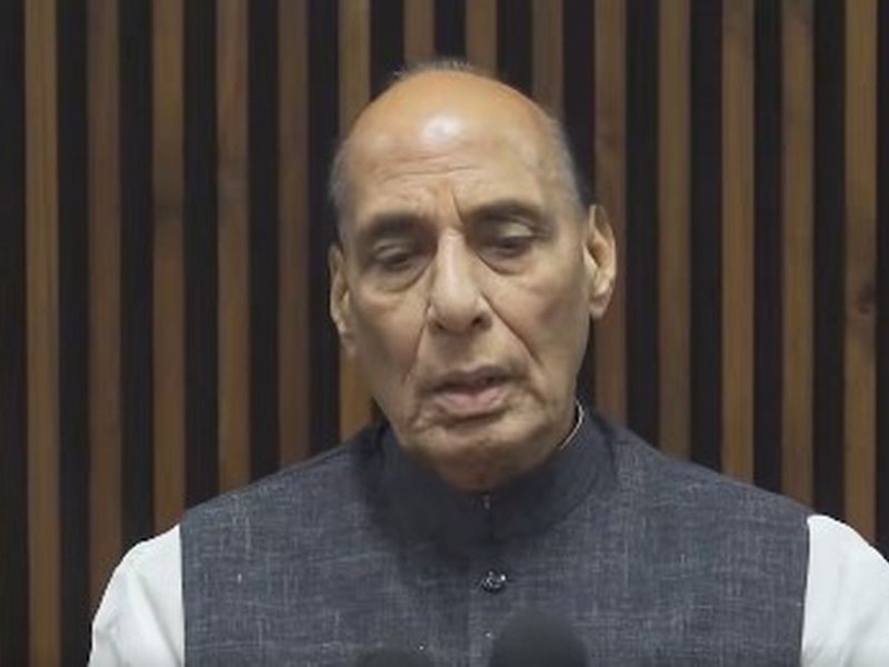 ‘Manufactured anger to mislead youth,’ Rajnath Singh slams Opposition over Delhi stir