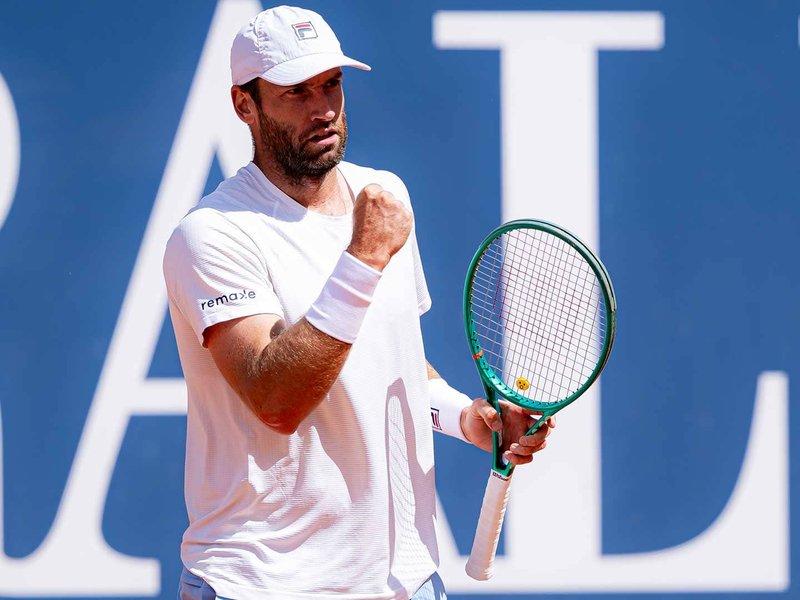 Quentin Halys, Sebastian Baez and Mariano Navone knock out seeds in Kitzbühel on day of upsets at the Generali Open  ATP 250 event in Kitzbühel on Wednesday. Photo credit: ATP Tour