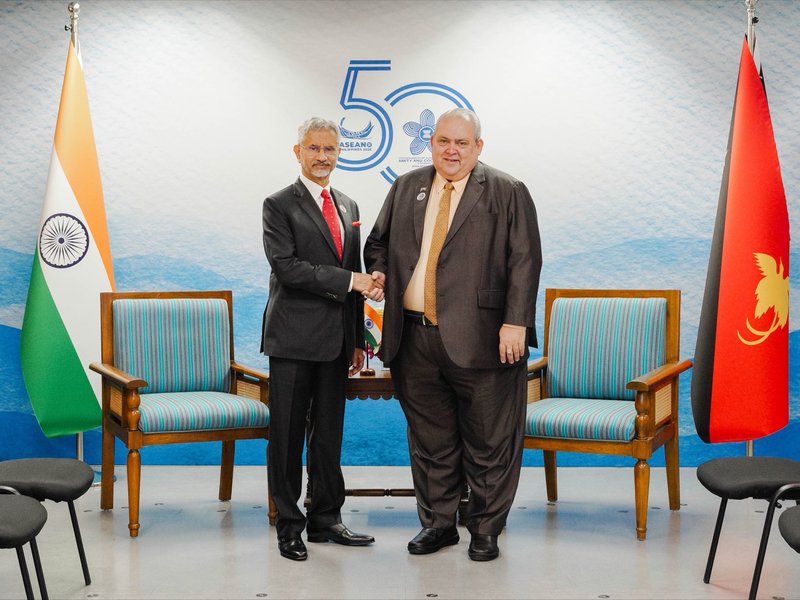 EAM Jaishankar holds bilateral talks with Foreign Ministers of PNG, Brunei