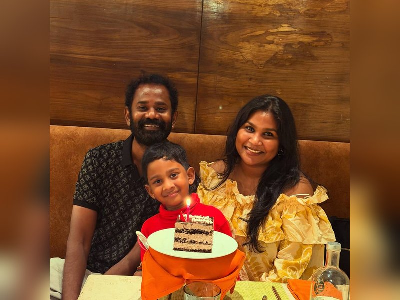 Actor Ramesh Thilak, wife pen adorable birthday greeting to six-year-old son! (Photo Credit: Ramesh Thilak/Instagram)