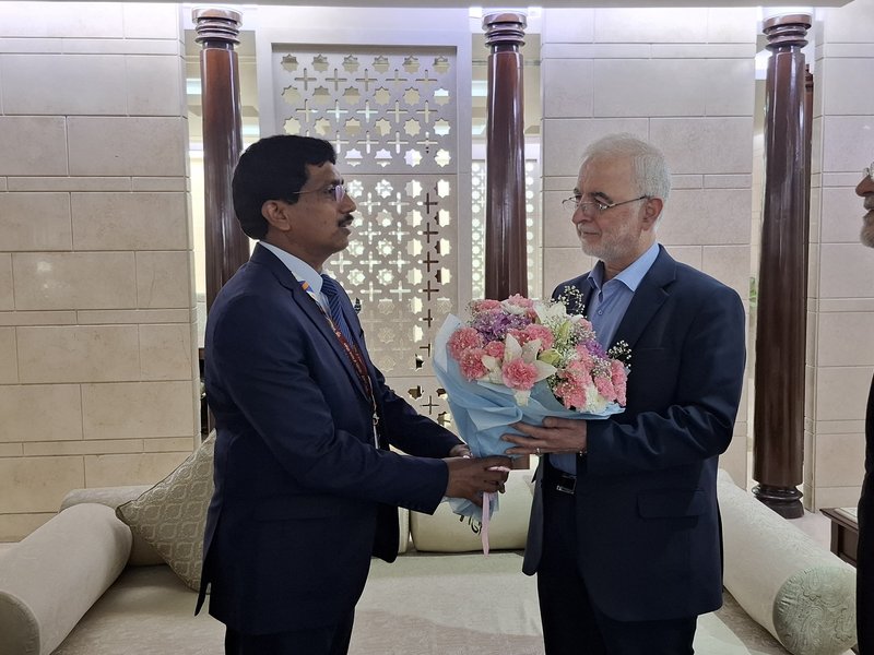 Iranian minister arrives in New Delhi to attend BRICS meeting