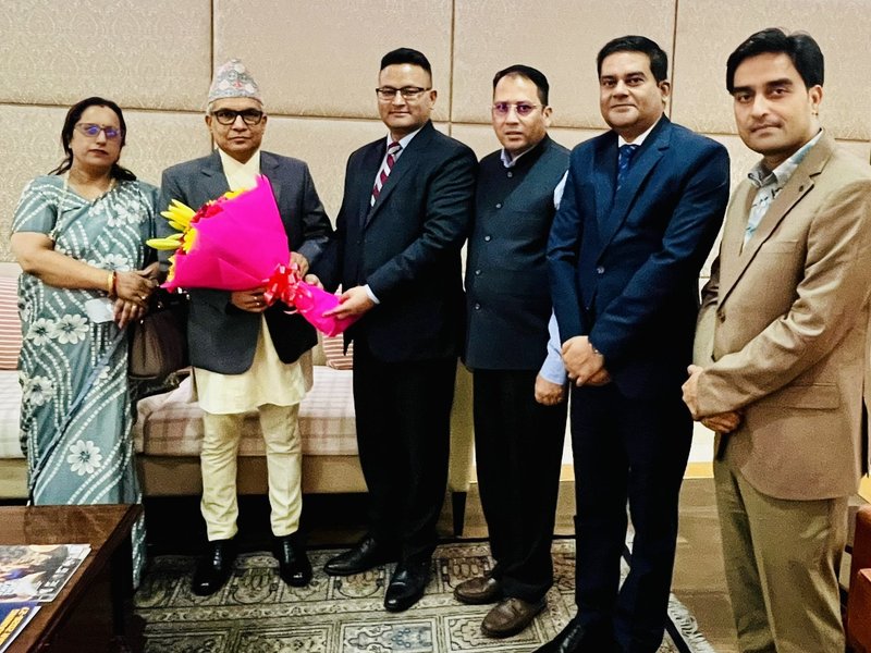 Nepal's chief justice visits India (Photo: @EONIndia/X)