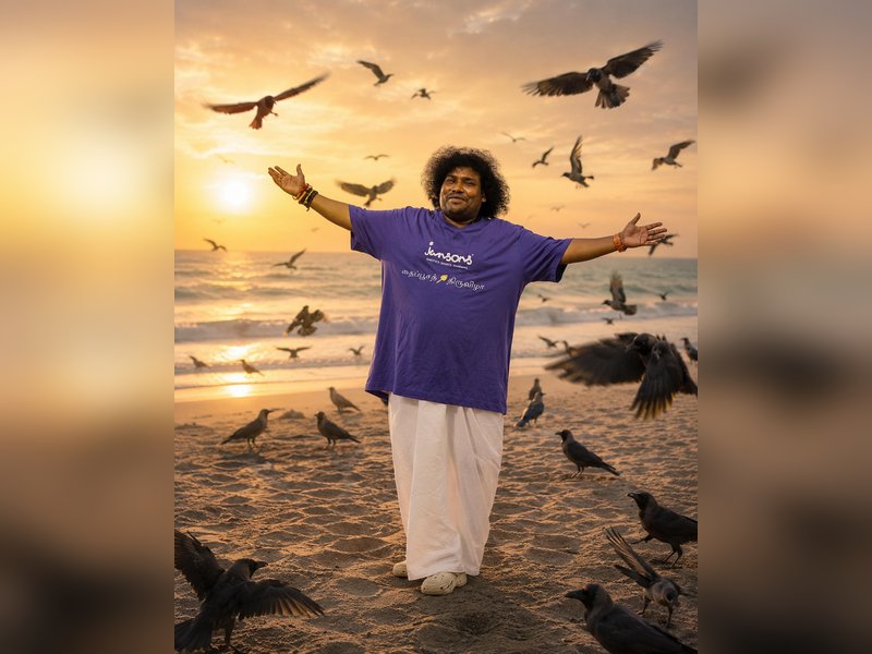 Yogi Babu, Kishore-starrer 'Kaagangal' unit wraps up film's shooting (Photo credit: IANS/PR)