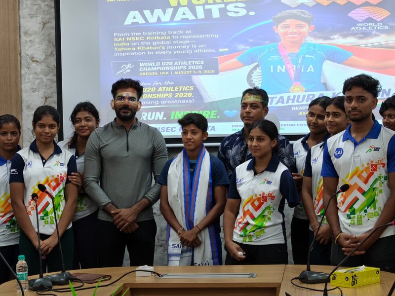 After making history at Asian U20 athletics, Tahura Khatun sets eyes on world title (Credit: SAI)