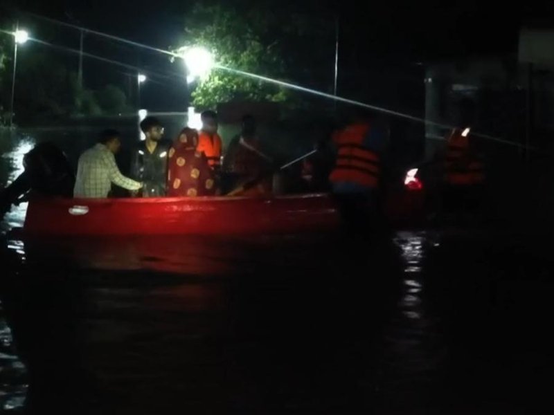 Three, including elderly woman, rescued after 11 hours in flood-hit Ahmedabad