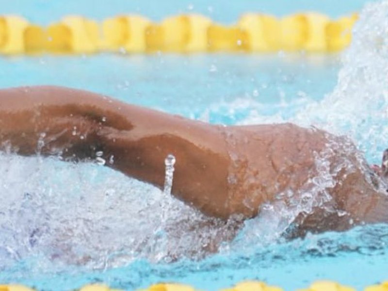 Srihari Nataraj advances in 50m backstroke, Budigina powers into para swimming final at the Commonwealth Games 2026 in Glasgow on Friday. Photo credit: @SrihariNataraj/X