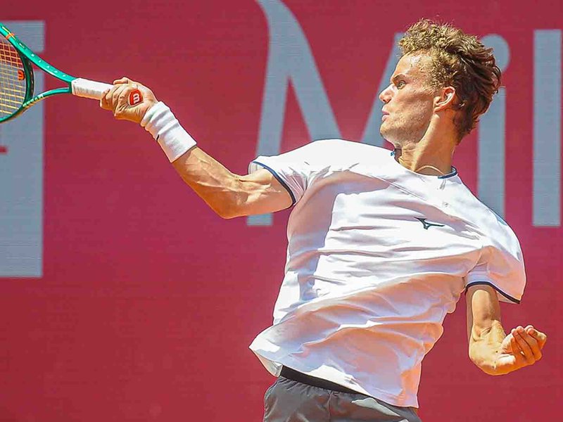 Luca Van Assche stuns Andrey Rublev for landmark win, SF berth in Estoril Open ATP Tour event. Photo credit: ATP Tour