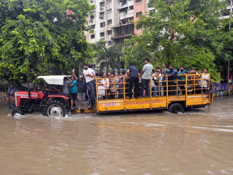 Heavy rain triggers highway closures, dam discharge and evacuations across Gujarat