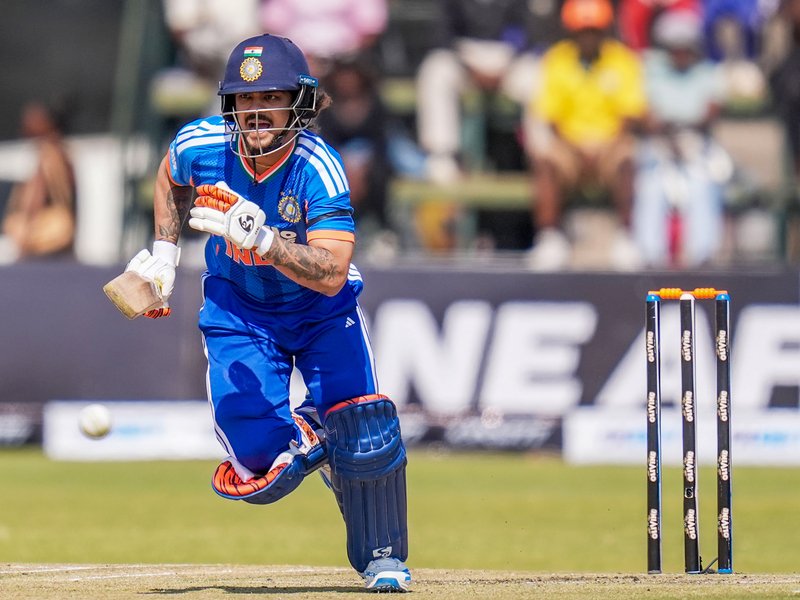 Score around 220 is pretty good; glad work on has paid off, says vice-captain Tilak Varma about India's batting efforts in the second T20I against Zimbabwe in Harare on Saturday. Photo credit: 