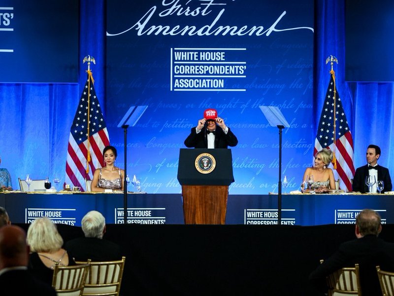 Trump to return for next White House media dinner