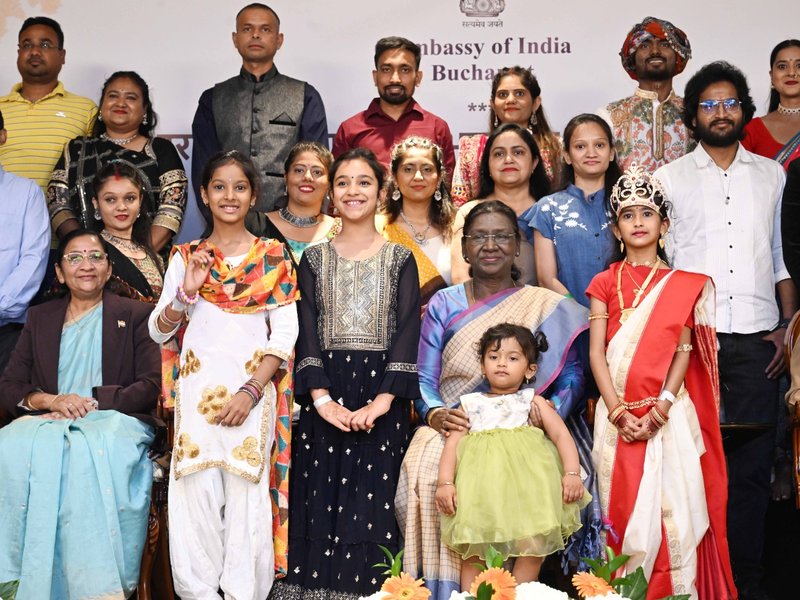President Murmu lauds diaspora for promoting Indian culture and values in Romania 