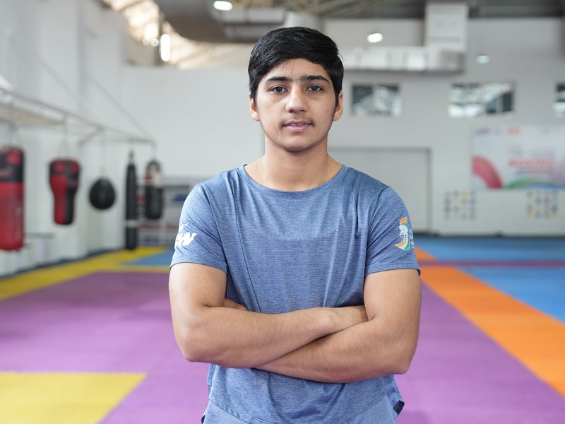 I want to give everything I have and make India proud, says boxer Preeti Pawar ahead of making her debut in the Commonwealth Games 2026 in Glasgow on Saturday. Photo credit: IIS