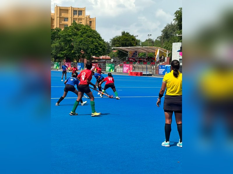 Bhai Behla, MP Academy win on Day 2 of the 4th Hockey India Junior Women Academy Championship 2026 (Zone A & B) being held in Gwalior, Madhya Pradesh on Saturday. Photo credit: Hockey India