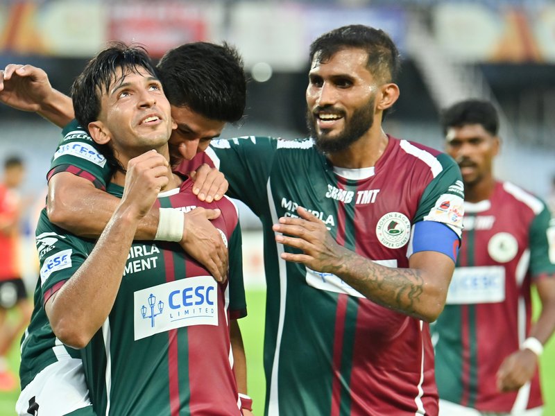 Mohun Bagan Super Giant (MBSG) prevail over East Bengal FC in hard-fought opener in the 135th Durand Cup at the Vivekananda Yuba Bharati Krirangan in Kolkata on Saturday.  Photo credit: Durand Cup
