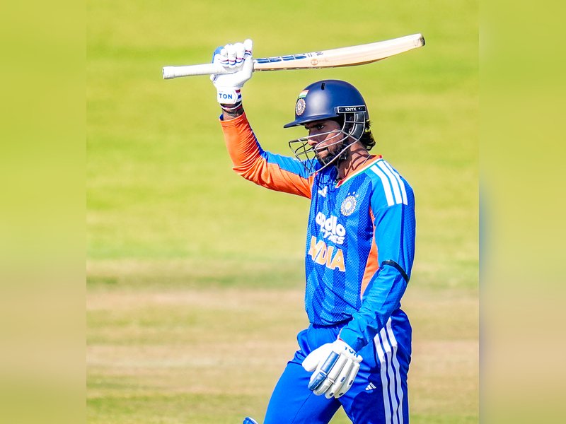 Ishan Kishan, Tilak Varma help India seal the series with 90-run thrashing of Zimbabwe at the Harare Sports Club in Harare on Saturday. Photo credit: IANS 