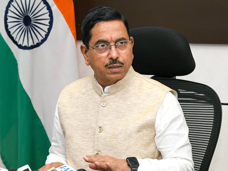 Accepting it with humility, a deep sense of duty: Pralhad Joshi after assuming charge as Union Education Minister