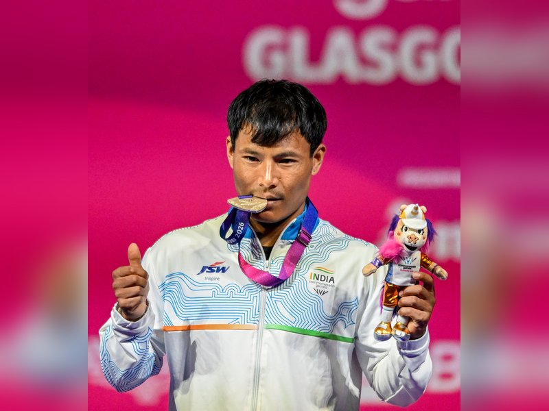 CWG 2026: Rishikanta dedicates weightlifting silver to PM Modi, nation