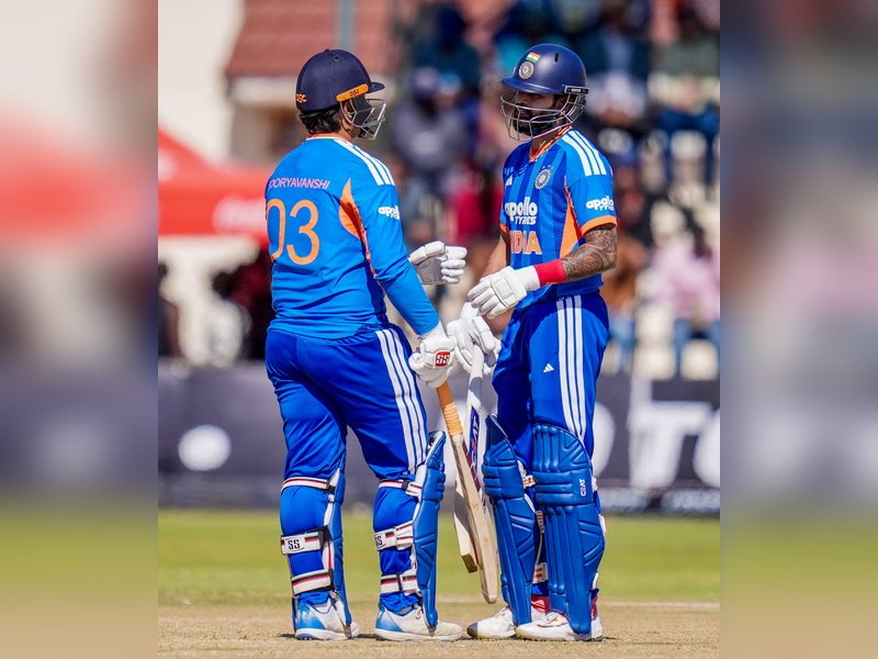 3rd T20I: Sooryavanshi’s 81, Mayank’s 3-29 power India to 3-0 sweep over Zimbabwe (Ld)