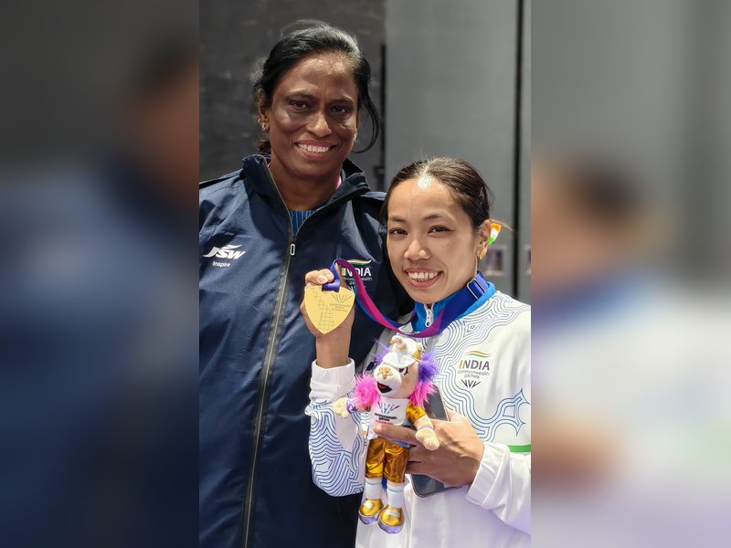 Every Indian medal inspires the entire contingent, says PIOA Prez .T. Usha as country's athletes excel at the Commonwealth Games 2026 in Glasgow, on Tuesday. Photo credit: IANS 