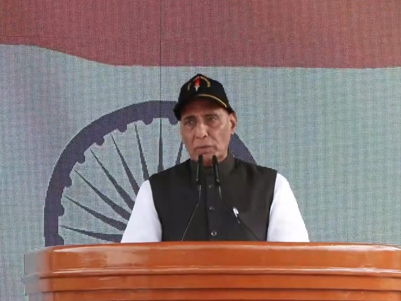 Mothers kept waiting; some children only saw their fathers in pictures: Rajnath Singh on Kargil Vijay Diwas