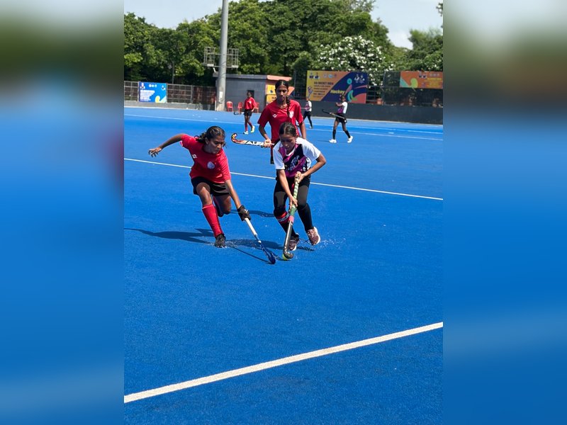 Sub Jr Women C’ship: R K Roy Hockey Academy begin with commanding win (Credit: Hockey India)