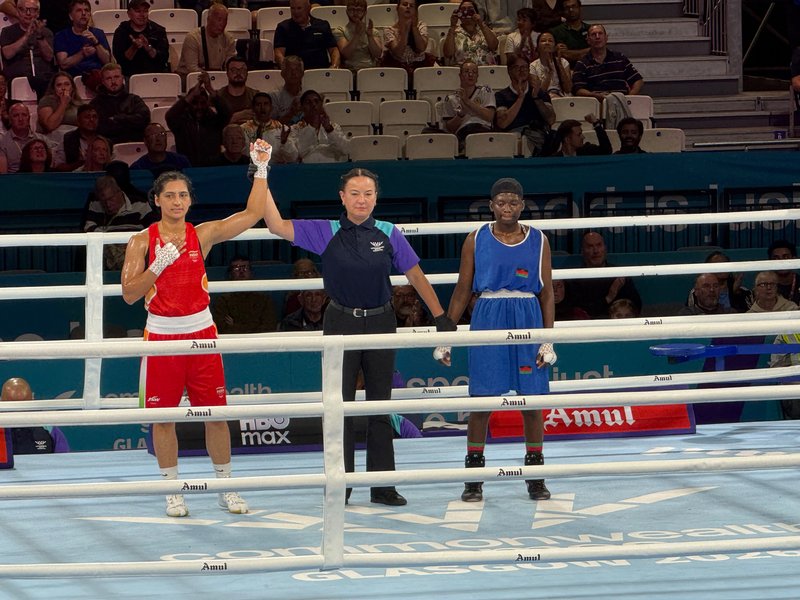CWG 2026: India’s Preeti storms into women’s 54kg boxing quarterfinals with dominant RSC victory